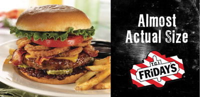 TGI Friday's Burger Billboard