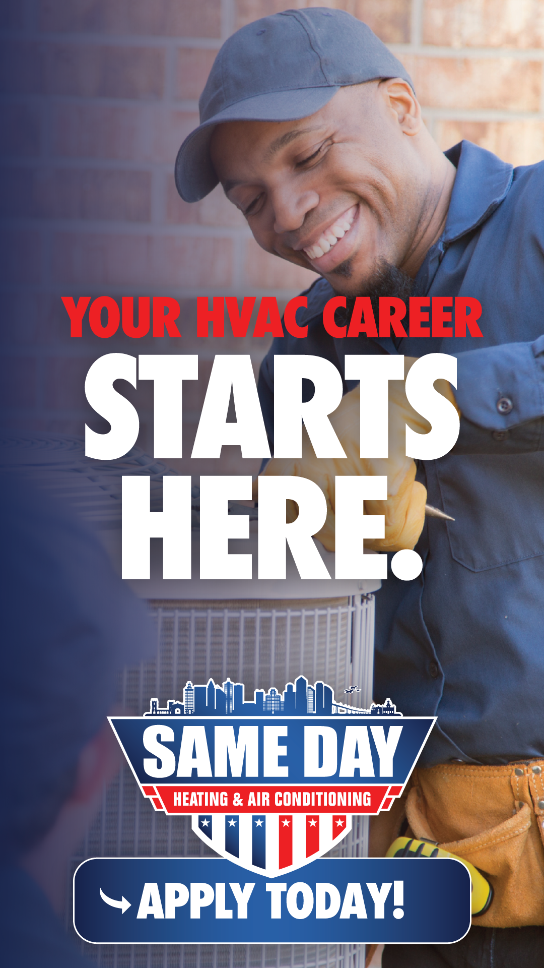 HVAC Advertisement for Social media 3 - Employee Advertising